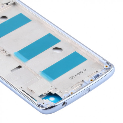 Boîtier avant du cadre LCD pour Motorola Moto G6 Plus (bleu) SH737L512-06