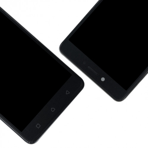 Écran LCD OEM pour 5,5 pouces Lenovo K6 Note K53a48 Ensemble complet de numériseur avec cadre (Noir) SH762B1588-06