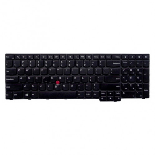 Clavier d'ordinateur portable anglais version US avec bâtons de pointage pour Lenovo Thinkpad E550 / E555 / E550C SH87631735-03