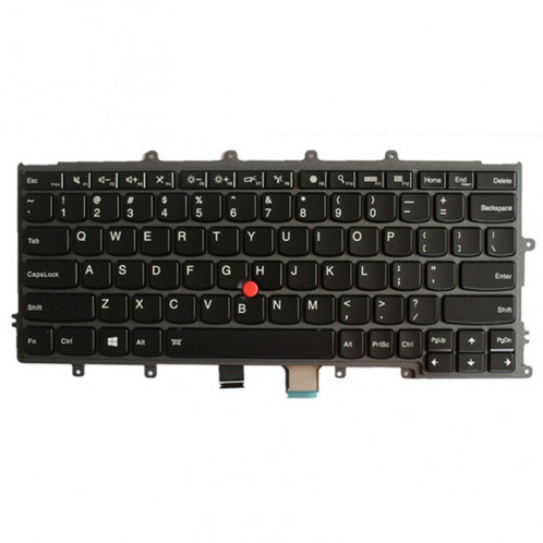 Clavier d'ordinateur portable anglais version US avec bâtons de pointage pour Lenovo IBM Thinkpad X240 / X240S / X250 / X260 / X230S / X270 SH8770266-03