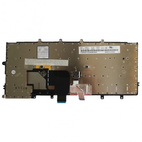 Clavier d'ordinateur portable anglais version US avec bâtons de pointage pour Lenovo IBM Thinkpad X240 / X240S / X250 / X260 / X230S / X270 SH8770266-03