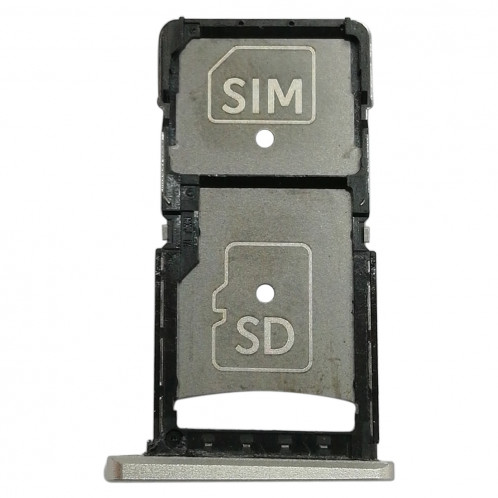 Bac à carte SIM + bac à carte Micro SD pour Motorola Droid Turbo 2 / XT1585 (Or) SH796J1423-04