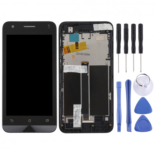 Écran LCD et numériseur Assemblage complet avec cadre pour Asus Zenfone C ZC451CG (noir) SH64BL945-06