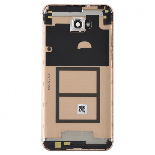 Coque arrière avec touches latérales et objectif pour Asus ZenFone 4 Selfie ZD553KL (Gold) SH74JL13-06