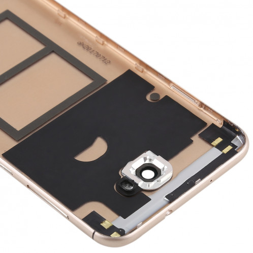 Coque arrière avec touches latérales et objectif pour Asus ZenFone 4 Selfie ZD553KL (Gold) SH74JL13-06