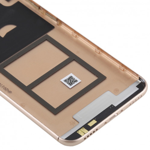 Coque arrière avec touches latérales et objectif pour Asus ZenFone 4 Selfie ZD553KL (Gold) SH74JL13-06