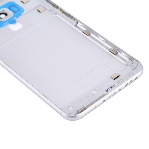 iPartsAcheter pour Asus ZenFone 3 Max / ZC553KL Couverture de batterie en alliage d'aluminium (Argent) SI78SL826-06