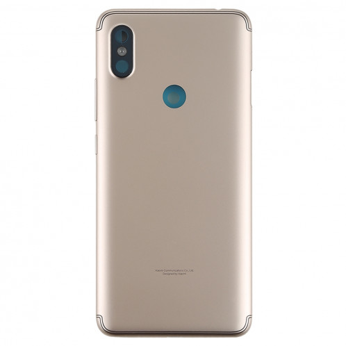 Couverture arrière avec touches latérales pour Xiaomi Redmi S2 (Gold) SH72JL152-06