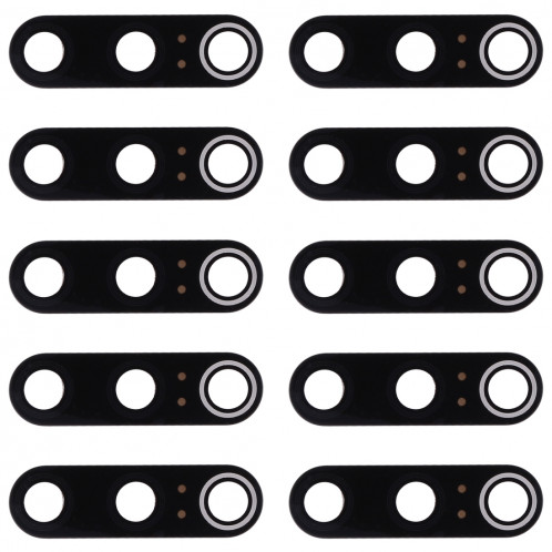 Objectif de caméra arrière 10 PCS pour Xiaomi Mi 9 (Noir) SH011B1587-04