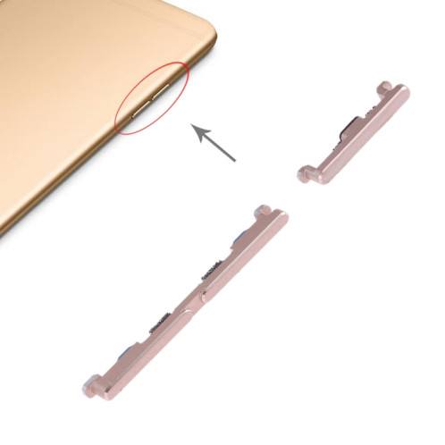 Pour les touches latérales OPPO R9 Plus (or) SH036J1653-05