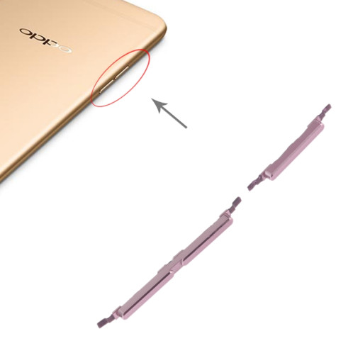 Pour les touches latérales OPPO A57 (rose) SH042F163-05