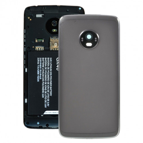 Coque Arrière de Batterie pour Motorola Moto G5 Plus (Gris) SH071H1350-06