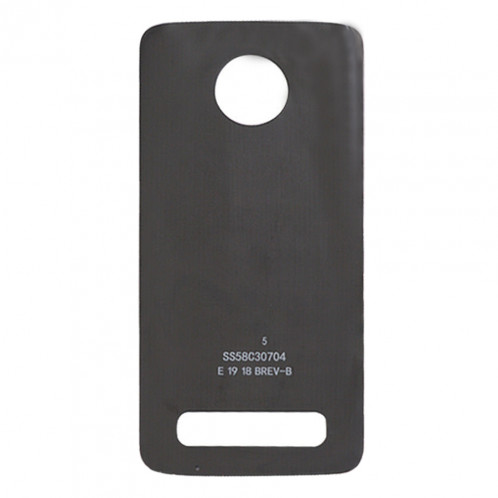 Coque Arrière de Batterie pour Motorola Moto Z3 Play (Noir) SH079B1329-04
