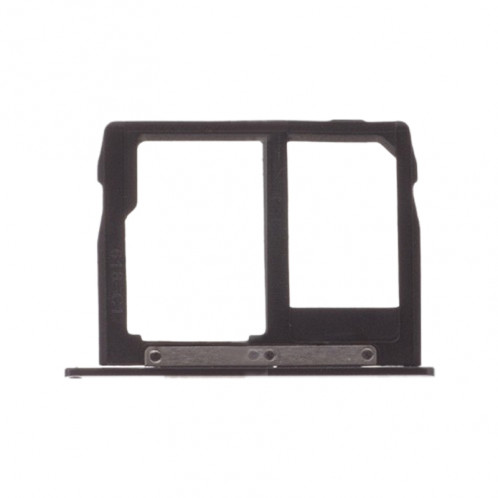 Plateau pour carte SIM + plateau pour carte Micro SD pour Motorola Moto G5S Plus XT1805 (Noir) SH081B1858-05