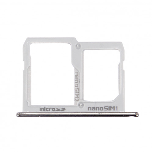 iPartsAcheter pour LG X Cam / K580 Carte SIM + Micro SD / Carte SIM Plateau (Argent) SI092S1873-05