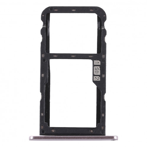 Plateau pour carte SIM + Plateau pour carte SIM / Plateau pour carte Micro SD pour Asus Zenfone 5 ZE620KL (Argent) SH108S1792-05