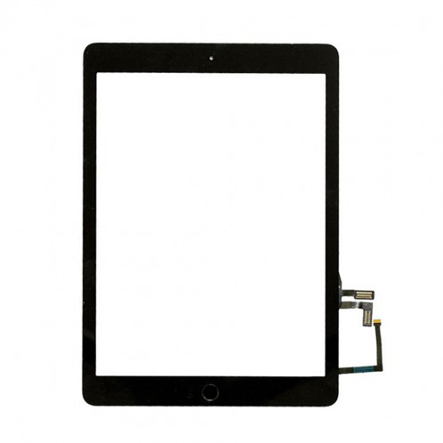 Écran tactile avec câble Home Key Flex pour iPad 5 9,7 pouces 2017 A1822 A1823 (Noir) SH188B1386-05