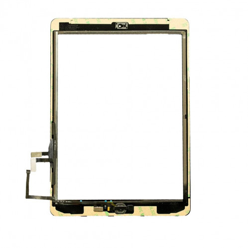 Écran tactile avec câble Home Key Flex pour iPad 5 9,7 pouces 2017 A1822 A1823 (Noir) SH188B1386-05
