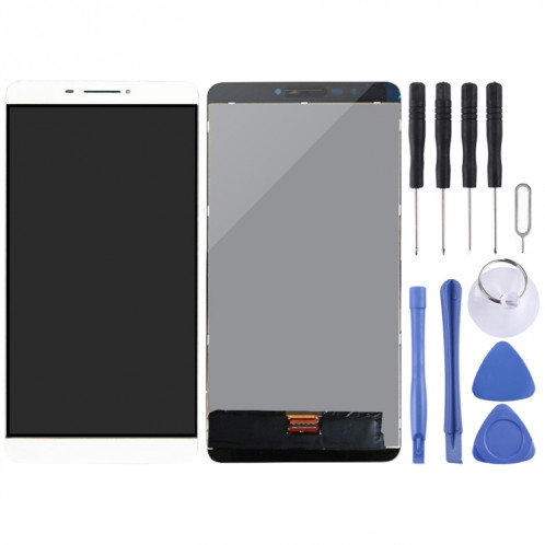 Écran LCD OEM pour Lenovo Tab 3 Plus TB-7703X TB-7703 ZA1K0070RU avec numériseur complet (Blanc) SH266W1873-04