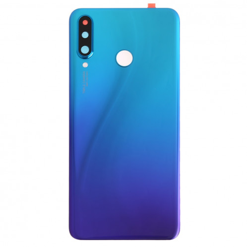 Cache batterie d'origine avec lentille de caméra pour Huawei P30 Lite (48MP) (Twilight Blue) SH1TBL745-06