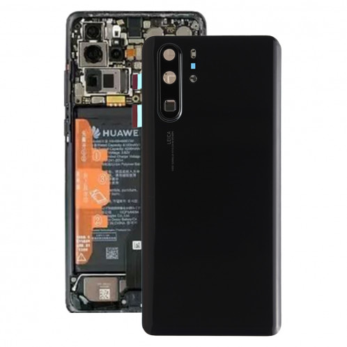 Coque arrière de batterie avec lentille de caméra pour Huawei P30 Pro (Noir) SH92BL1589-06