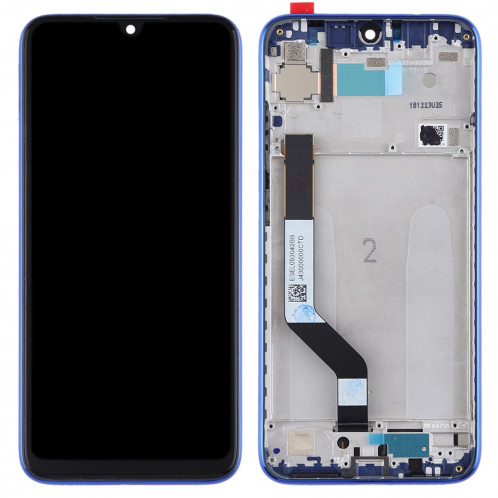 Ecran LCD et Digitaliseur Complet avec Cadre pour Xiaomi Redmi Note 7 / Redmi Note 7 Pro (Bleu) SH365L475-06