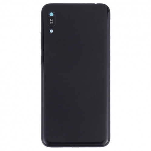 Cache arrière de la batterie avec lentille de caméra et touches latérales pour Huawei Y6 (2019) (Noir) SH83BL31-06
