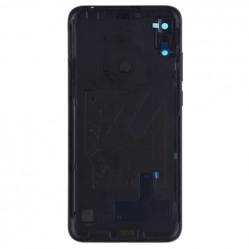 Cache arrière de la batterie avec lentille de caméra et touches latérales pour Huawei Y6 (2019) (Noir) SH83BL31-06