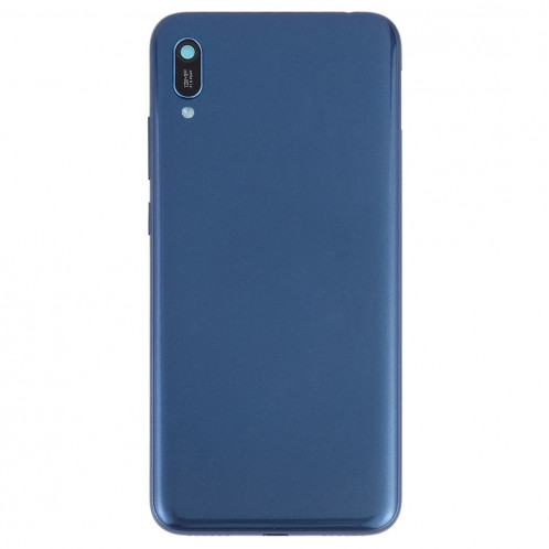 Cache arrière de la batterie avec lentille de caméra et touches latérales pour Huawei Y6 (2019) (bleu) SH83LL253-06