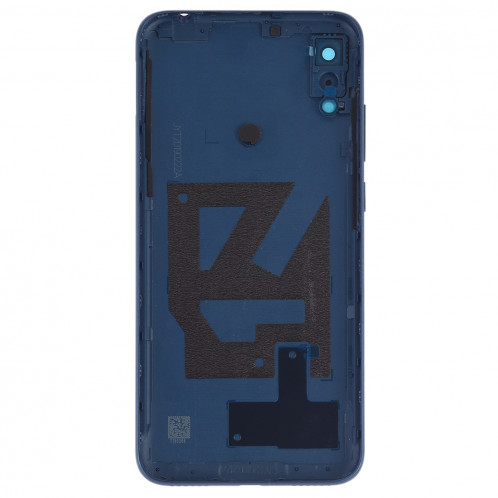 Cache arrière de la batterie avec lentille de caméra et touches latérales pour Huawei Y6 (2019) (bleu) SH83LL253-06