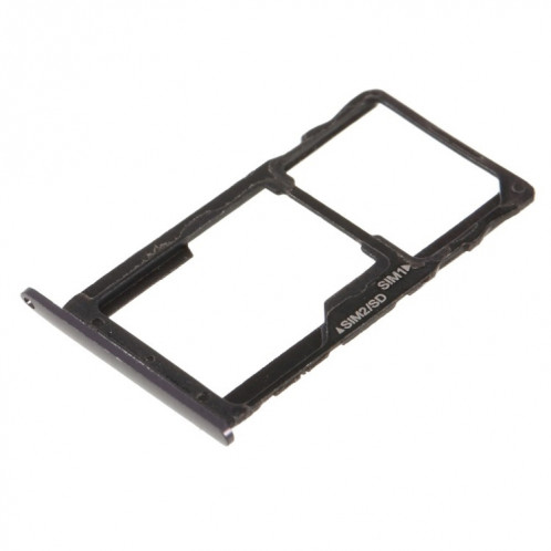 Plateau pour Carte SIM + Plateau pour Carte SIM / Plateau pour Carte Micro SD pour Motorola Moto G5S (Noir) SH397B77-04