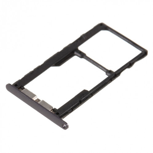 Plateau pour Carte SIM + Plateau pour Carte SIM / Plateau pour Carte Micro SD pour Motorola Moto G5S (Noir) SH397B77-04