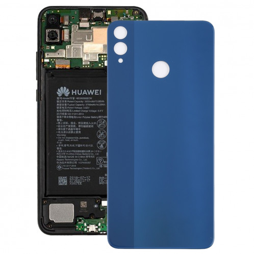 Couverture arrière pour Huawei Honor 8X (bleu) SH28LL961-06