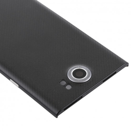 Couverture arrière avec objectif d'appareil photo pour Blackberry Priv (version UE) (noir) SH30BL1894-06