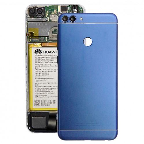 Pour Huawei P smart (Enjoy 7S) Couverture Arrière (Bleu) SH46LL802-06