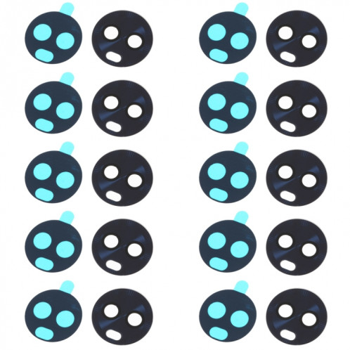 Objectif de caméra arrière 10 PCS pour Motorola Moto G6 Play SH94611938-04