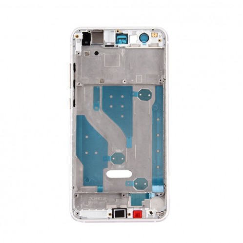 iPartsAcheter Huawei nova Lite Boîtier avant LCD Cadre lunette (blanc) SI521W1248-06