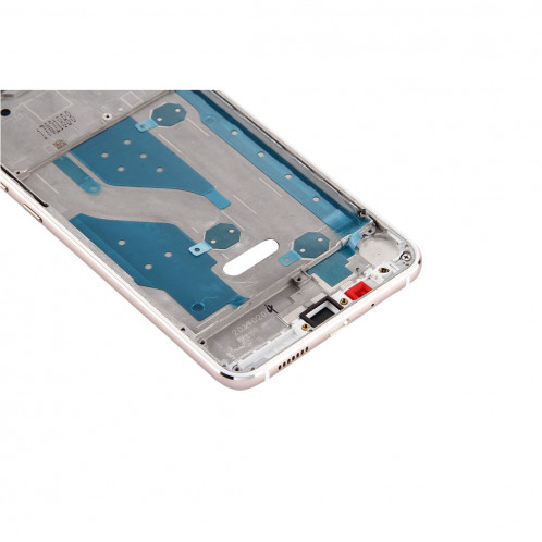 iPartsAcheter Huawei nova Lite Boîtier avant LCD Cadre lunette (blanc) SI521W1248-06