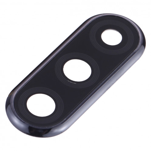 Lunette arrière pour appareil photo avec cache-objectif de 24MP pour Huawei Nova 4e (Noir) SH531B1450-04