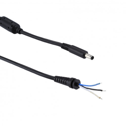 1,5 m 4,5 x 0,6 mm câble d'adaptateur de charge d'alimentation DC mâle 3 cœurs pour ordinateur portable Dell S195451674-04