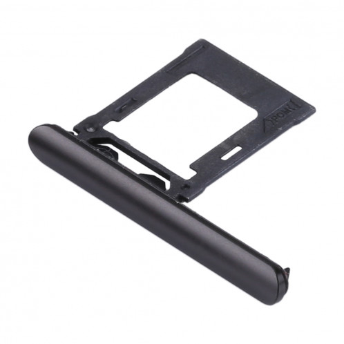 Plateau de carte SIM / Micro SD, Double plateau pour Sony Xperia XZ1 (Noir) SP565B1198-05