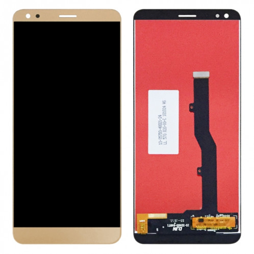 Écran LCD OEM pour ZTE Blade V9 V0900 avec assemblage complet du numériseur (or) SH591J1143-05