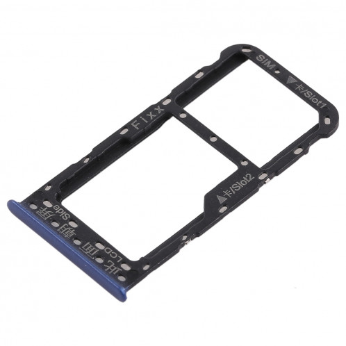 Bac à cartes SIM pour Huawei Honor 7S (bleu) SH624L860-05