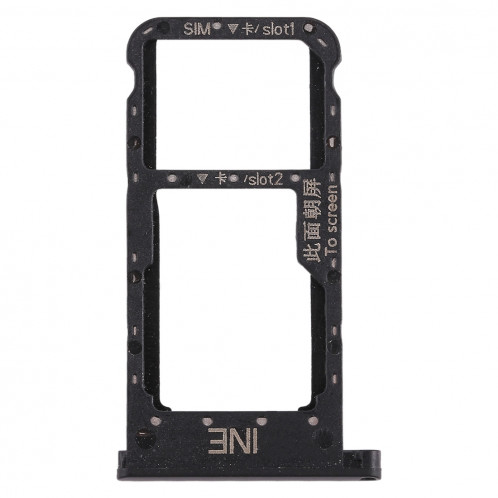 Bac à cartes SIM pour Huawei P smart + / Nova 3i (Noir) SH627B814-05