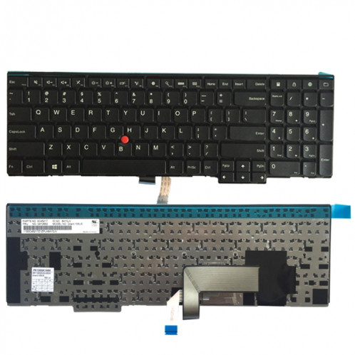 Clavier de Version américaine pour Lenovo Thinkpad E540 E545 E531 T540 T540P W540 W541 W550s SH96921789-05