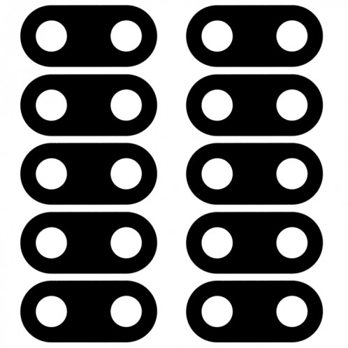 Pour Vivo Y93 10pcs objectif de caméra arrière SH97701915-04