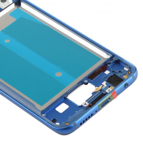 Boîtier avant cadre LCD cadre lunette avec des touches latérales pour Huawei Honor 10 (bleu) SH787L1124-06