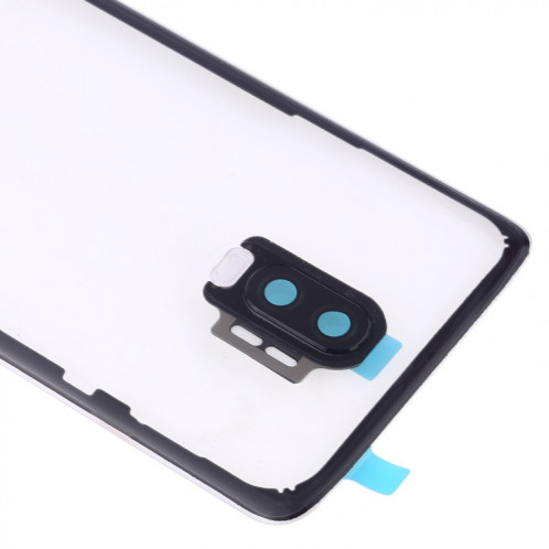 Pour le couvercle arrière de la batterie OnePlus 6T avec objectif d'appareil photo (transparent) SH24TL1044-06