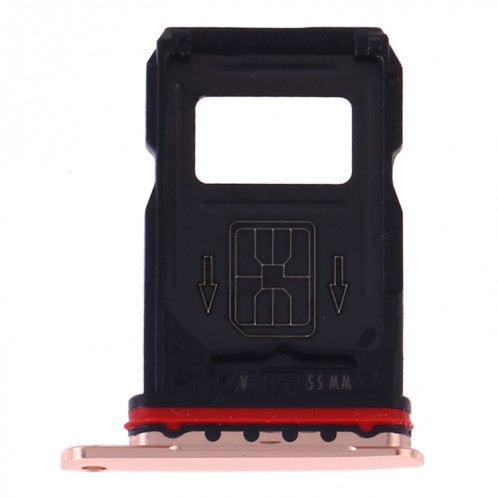 Pour plateau de carte SIM OnePlus 7 Pro + plateau de carte SIM (or) SH828J602-05