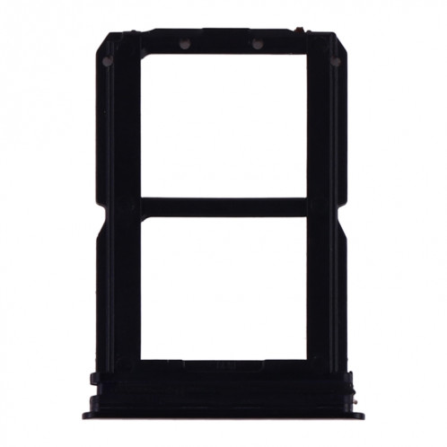 Pour plateau de carte SIM OnePlus 6T + plateau de carte SIM (noir) SH829B666-05